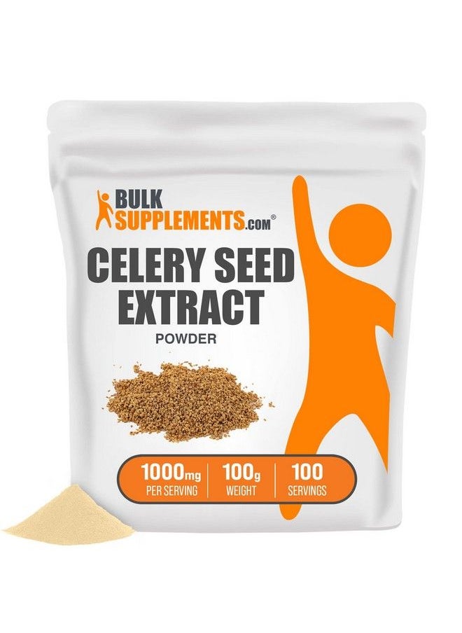 BulkSupplements - Com Celery Seed Extract Powder Herbal Supplements Celery Powder Celery Seed Powder Celery Seeds Supplement 1000Mg Of Celery Seed Extract Per Serving 100 Grams 35 Oz - Image 1