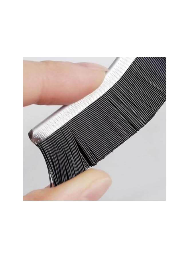 promass Hard Bristle Crevice Cleaning Brush, 3Pcs Thin Gap Cleaning Brush with Long Handle Cleaner Scrub Brush, Crevice Cleaning Brush Suitable for Corner, Window Track, Kitchen, Faucets, Tiles - Image 5