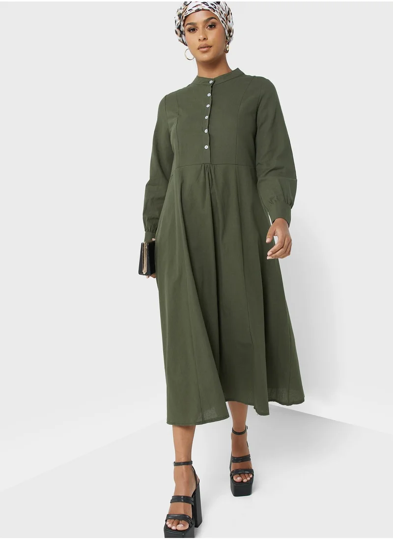 Khizana Basic A-Line Dress