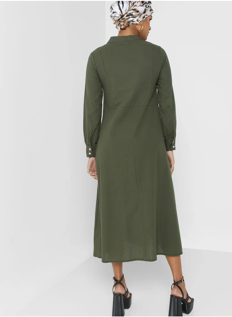 Khizana Basic A-Line Dress