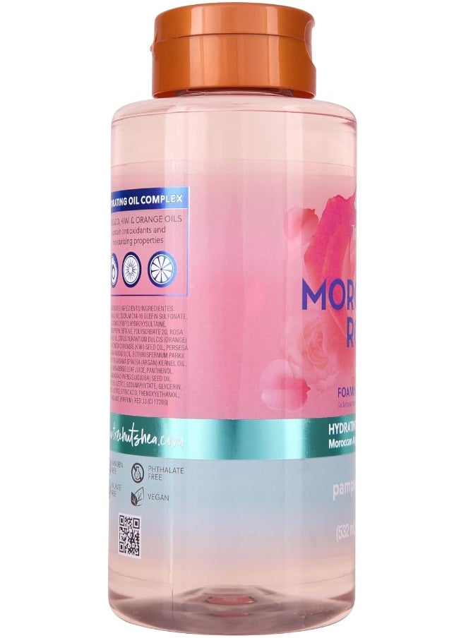 Tree Hut Moroccan Rose Nourishing & Moisturizing Foaming Gel Wash, 18 Oz.  - Image 2