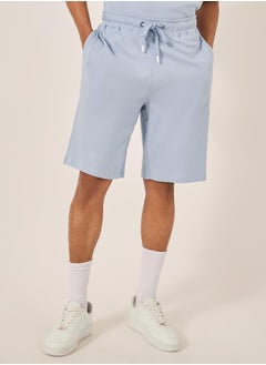 Styli Varsity Print Oversized T-Shirt and Shorts Co-Ords  - Image 5