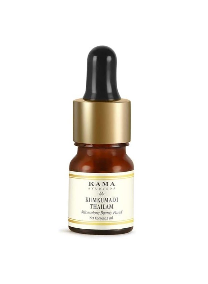 Kama Ayurveda KUMKUMADI MIRACULOUS BEAUTY FLUID 3ML - Image 1