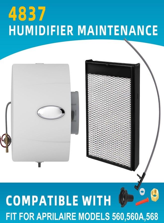 URYKEC 4837 Humidifier Maintenance Kit, No. 35 Water Panel Humidifier Replacement Filter, Fits for April-aire Whole Home Humidifier Models:560, 560A, 568 - Image 5