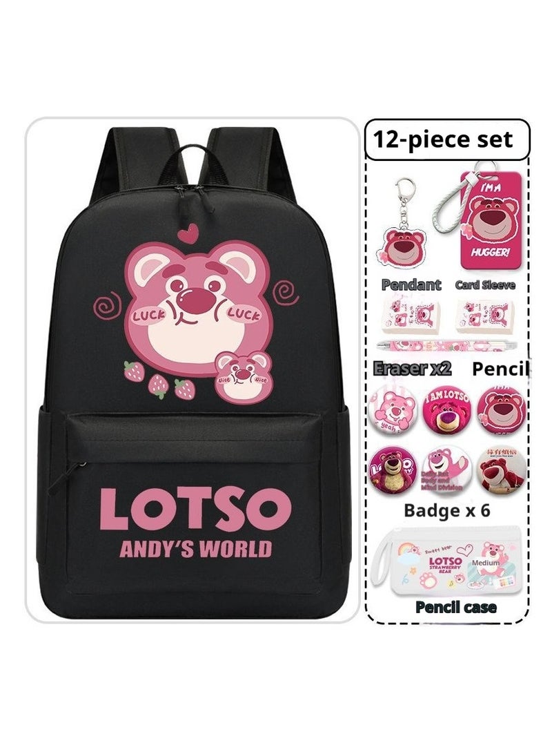 general 13-Piece Cartoon Lotso Backpack Set - Image 1