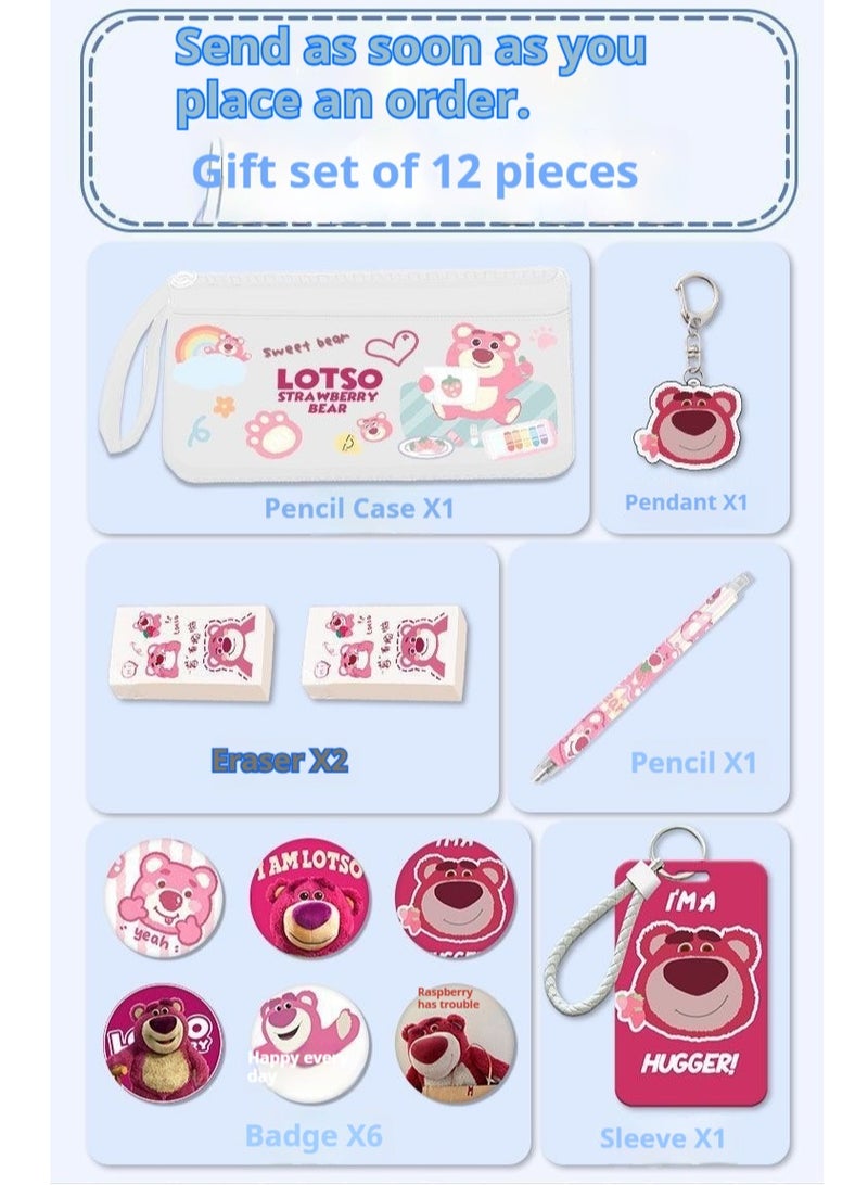 general 13-Piece Cartoon Lotso Backpack Set - Image 2