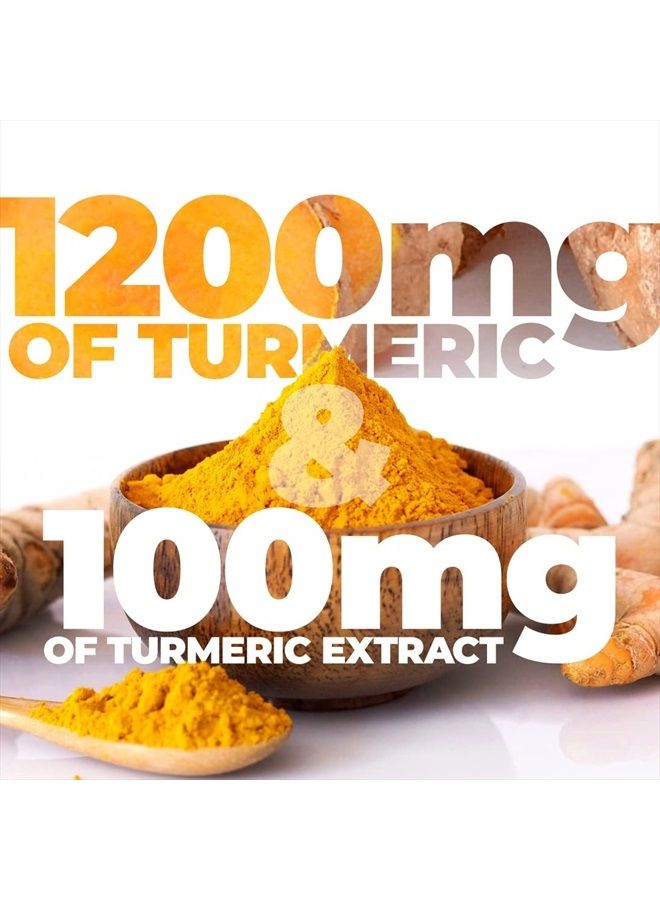 Vimerson Health Turmeric Curcumin & Black Pepper Extract. High Absorption Joint Support Supplement with Bioperine. 95% Curcuminoids. Antioxidant Turmeric Supplement for Inflammation Balance & Immune Support. 60 Caps - Image 5
