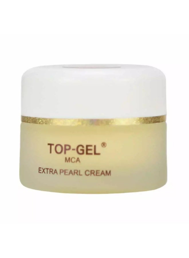 top gel كريم الوجه جل توب إم سي إيه بيرل الإضافي - 15 جرام - Image 2