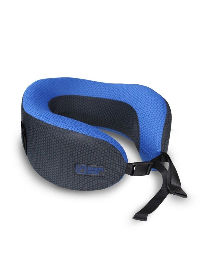 Travel Blue Dreamer Pillow Made of High Density Memory Foam Neck Pillows (Blue) - Image 1