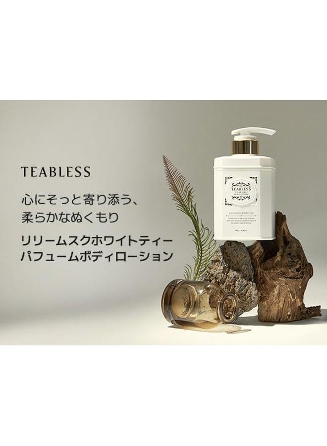 TEABLESS Lily Musk White Tea Perfume Body Lotion – 480g – Floral Musk Scent, Lightweight Non-Greasy Moisturizer for Dry & Sensitive Skin – Vegan & Low-Irritation - Image 2