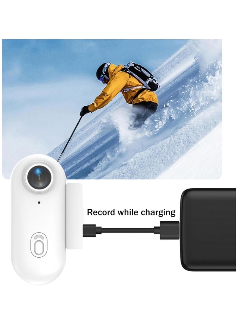 ريبنيو كاميرا الحركة  صغيرة وخفيفة الوزن محمولة ومتعددة الاستخدامات رؤية بدون استخدام اليدين يمكن تركيبها في أي مكان مثبتة حامل حركة متعدد الوظائف مقاومة للماء للسفر والرياضة والتدوين المرئي - Image 5