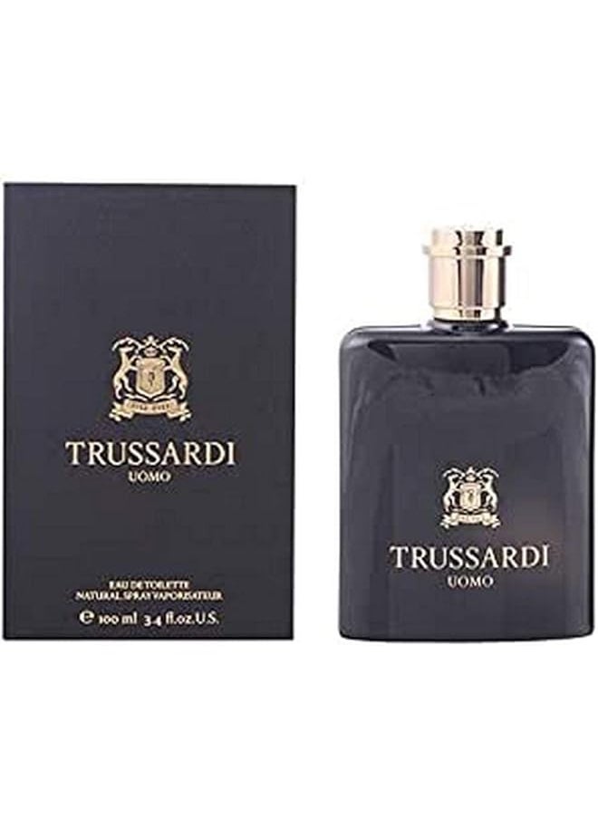 TRUSSARDI - Umo Eau De Toilette Spray For Men Leather Scent 100Ml - Image 1