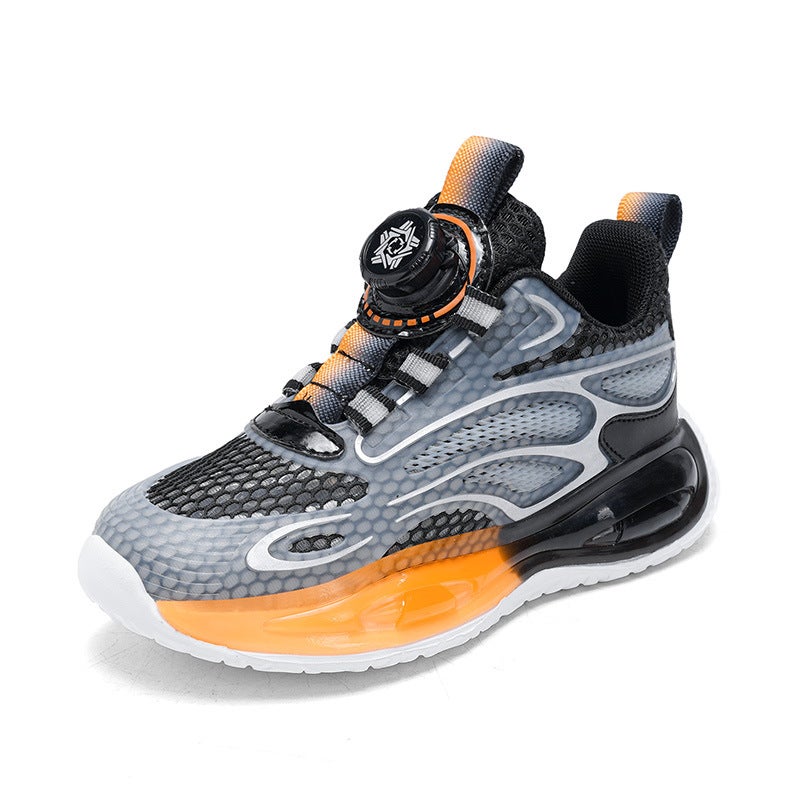 Brand Boys' Shoes, Sports Shoes, Men'S Children'S Basketball, Middle And Large Children'S Boys' Running Training - Image 1