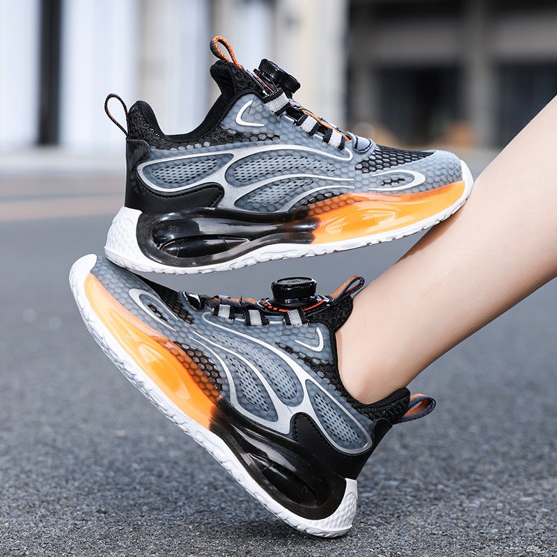 Brand Boys' Shoes, Sports Shoes, Men'S Children'S Basketball, Middle And Large Children'S Boys' Running Training - Image 3