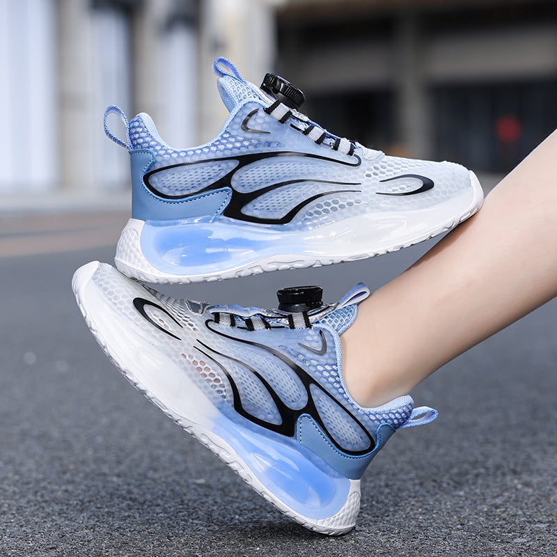 Brand Boys' Shoes, Sports Shoes, Men'S Children'S Basketball, Middle And Large Children'S Boys' Running Training - Image 2