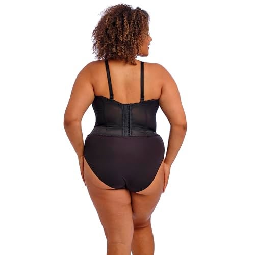 Goddess Women's Lace Bustier Bra, Black, 40DD - Image 4