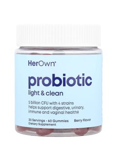 Her Own Her Own, Probiotic Gummies, Berry, 60 Gummies  - Image 1