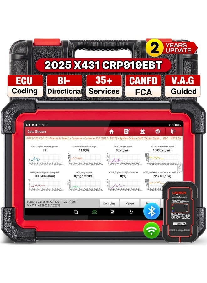 LAUNCH X431 CRP919EBT Elite OBD2 Scanner - Image 1