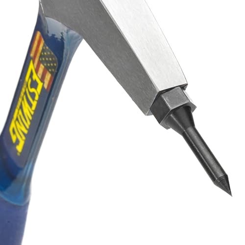 ESTWING WeldingChipping Hammer 13 oz USA Made Slag Removal Tool with Replaceable Steel Tips Shock Reduction Grip E3WCT - Image 3