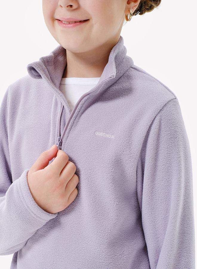 DECATHLON Kids’ hiking fleece jacket MH100 Half Zip 7-15 years - Image 3