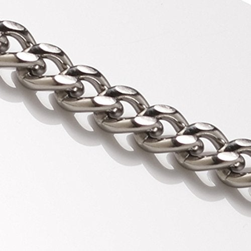 PHITEN Titanium Chain Necklace, 24", Silver - Image 4