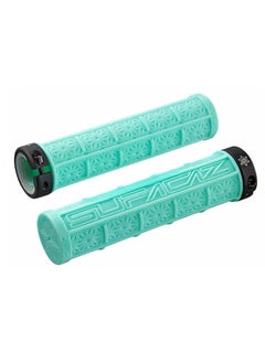 Supacaz Bar Grips MTB Silicone Cushion ShockproofBianchi Green Pair Bianchi Green Pair