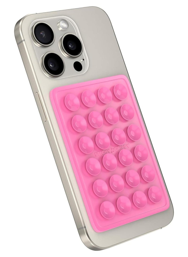 Silicone Double-Sided Suction Phone Case Detachable Mount - Hands-Free, Strong Grip Holder for Selfies & Videos - Durable, Easy to Use - iPhone & Android - Image 1