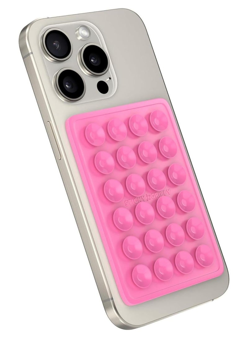 Silicone Double-Sided Suction Phone Case Detachable Mount - Hands-Free, Strong Grip Holder for Selfies & Videos - Durable, Easy to Use - iPhone & Android - Image 1