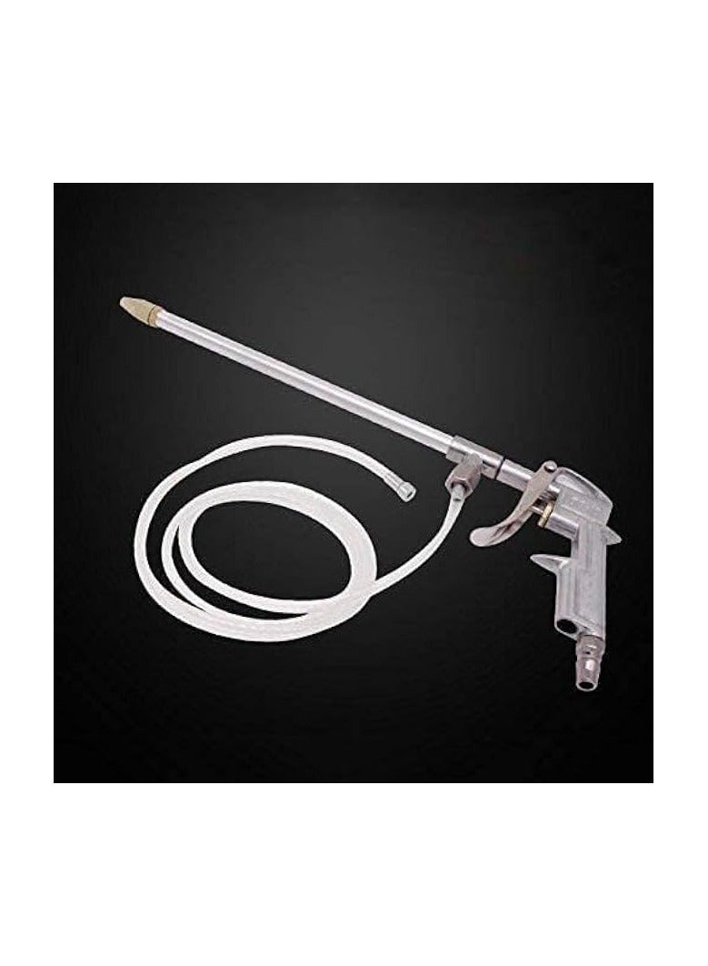 erorex Air Blow Gun Pneumatic Engine Cleaning Gun and Brass Nozzle, Siphon Spray Gun Cleaning Kit – Car Engine Cleaner Degreaser Tool (Silver) - Image 2