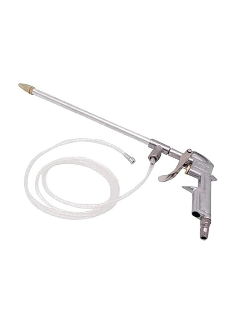 erorex Air Blow Gun Pneumatic Engine Cleaning Gun and Brass Nozzle, Siphon Spray Gun Cleaning Kit – Car Engine Cleaner Degreaser Tool (Silver) - Image 1