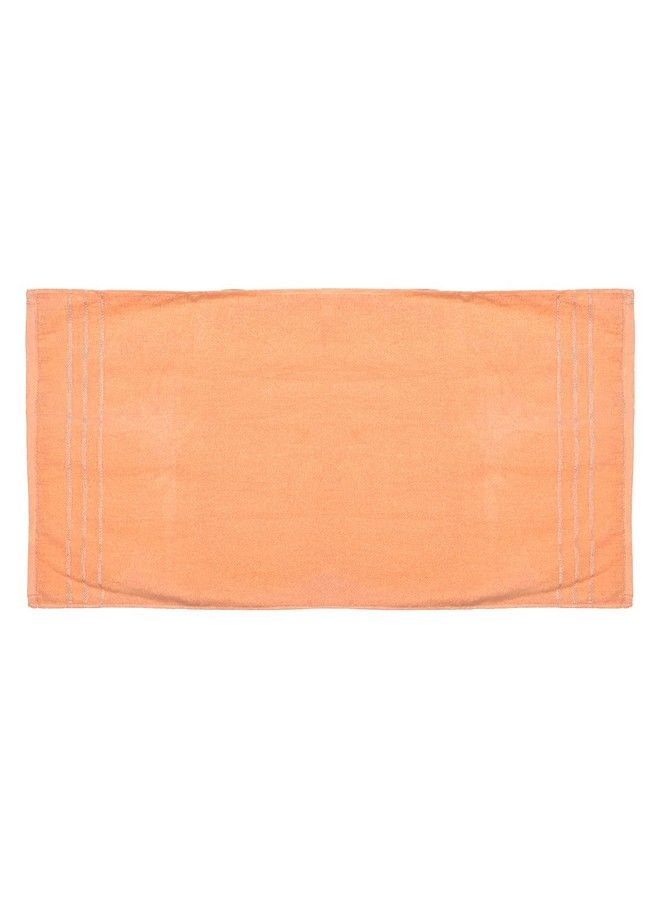 Kuber Industries Soft Cotton Bath Towel For Hands Face Newborn Babies Toddlers Children 19"X38" (Peach) - Image 3