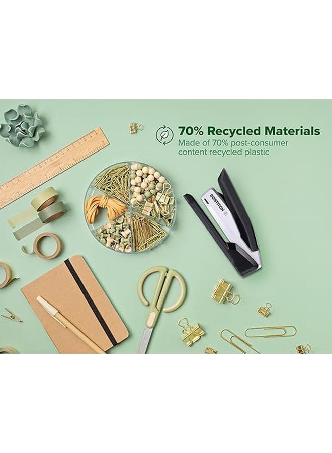 PaperPro Inpower Spring Powered Desktop Stapler Black 1100 - Image 3