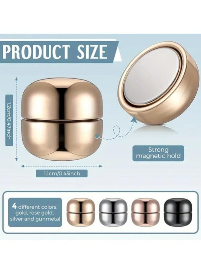 Topleo Magnets Hijab Pins 8PCS (4 Pairs) Hijab Magnets for Women Clothing Scarf Multi-Use - Image 2