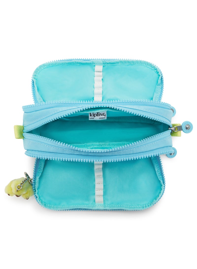kipling Storia + Miyo + Gitroy (Buy Trolley + Lunch Bag & Get Free Pencil Case) (Set of 3pcs Bundle) Splash Blue - Image 4