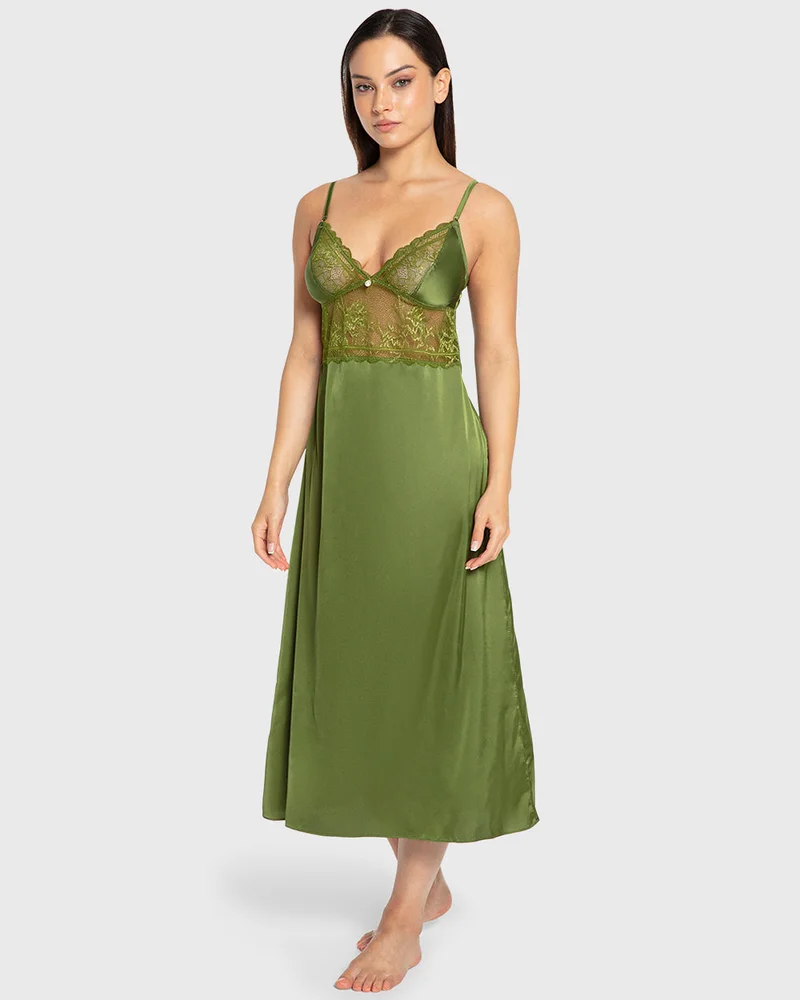 ايسلا اند ايفي Isla & Evie Cardamom Seed Chiffon Slip