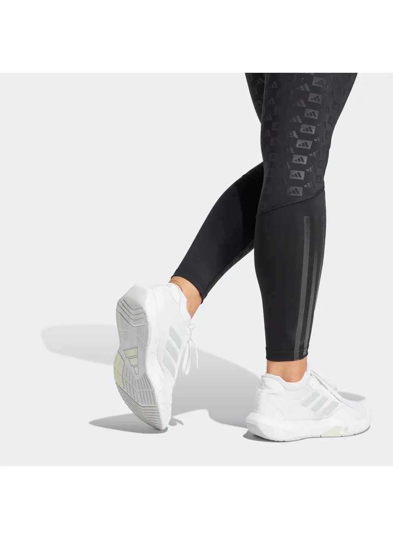 Adidas Hyperglam Full Length Emboss Leggings