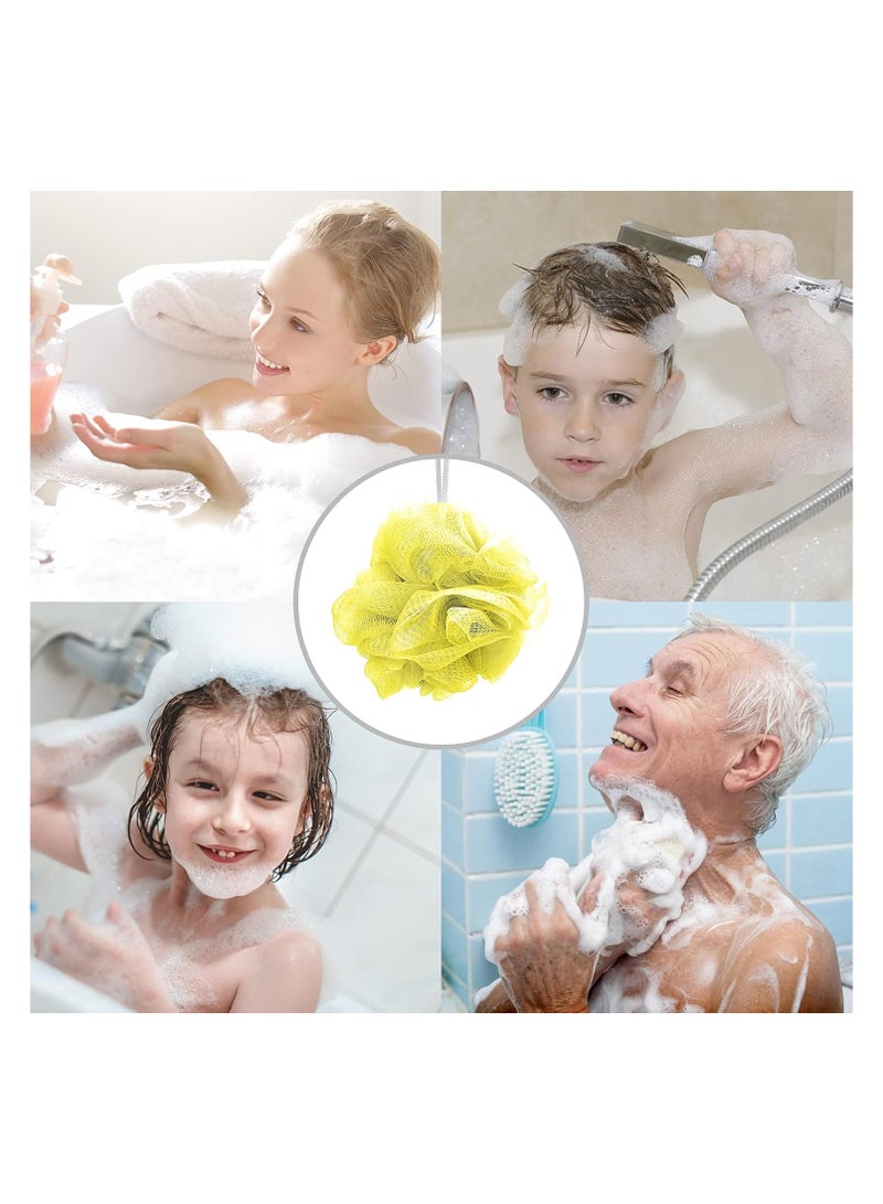 Spaceshoop Exfoliating Loofah Sponge Ultra Soft Round Bath Sponge - Image 2