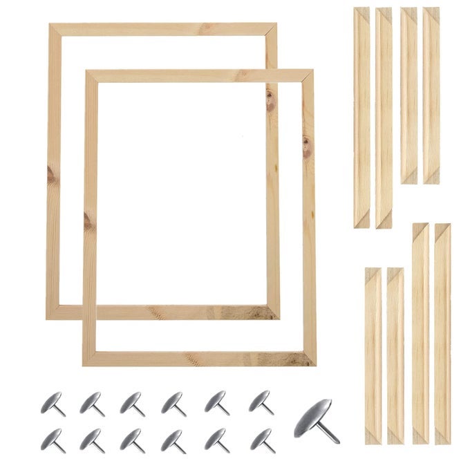 40X50 cm Wooden Frame DIY Picture Frames Art Suitable for Home Decor Painting Digital Diamond Drawing Paintings Display Pictures 16x20 picture frames for wall 2PCS40 50 CM