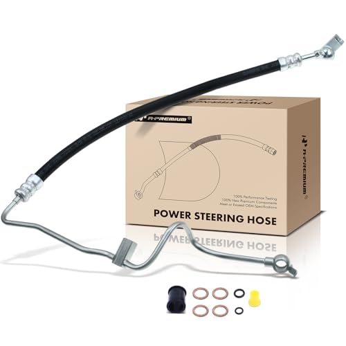 A-Premium Power Steering Pressure Line Hose Assembly Compatible with Infiniti QX4 2001-2003 Nissan Pathfinder 2001-2002 V6 3.5L - Image 1