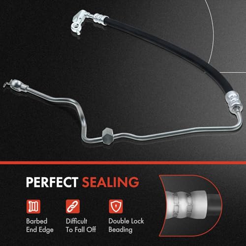 A-Premium Power Steering Pressure Line Hose Assembly Compatible with Infiniti QX4 2001-2003 Nissan Pathfinder 2001-2002 V6 3.5L - Image 3