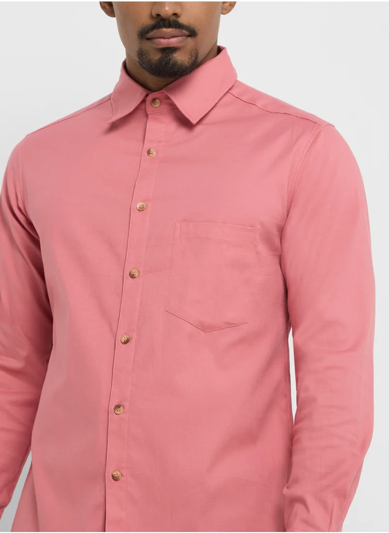 روبرت وود Causal Full Sleeve Shirt