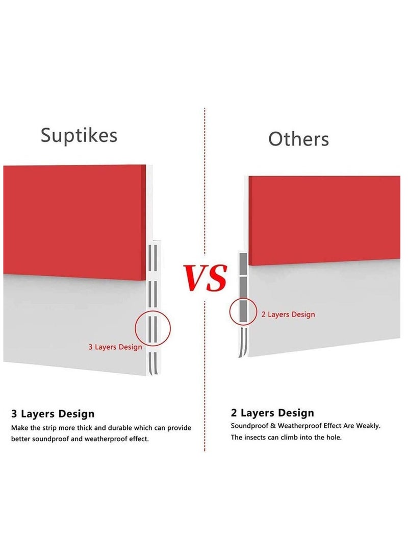 ليشب باب سدادة ، ختم الباب 120 سم طويلة ، الداخلية والخارجية باب الاجتياح ، باب أسفل سدادة الغبار والصوت - Image 5