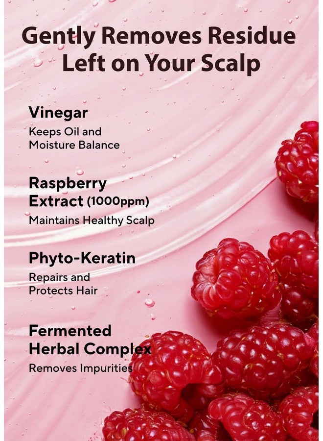 A'Pieu A’Pieu Raspberry Vinegar Hair Shampoo 16.9 Fl.Oz / 500 Ml Dandruff & Clarifying Shampoo | Balances Ph Removes Buildup Soothes Scalp - Image 4