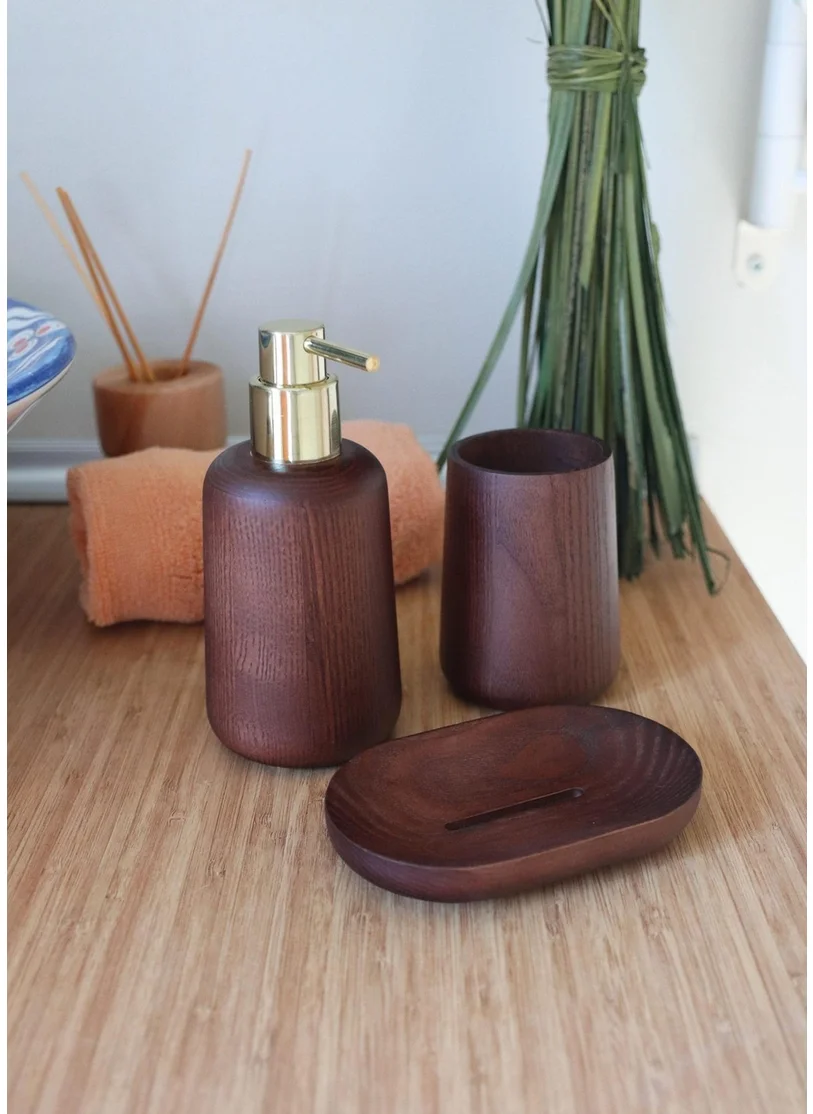 The Mia Woody Bathroom Set 3 Pieces