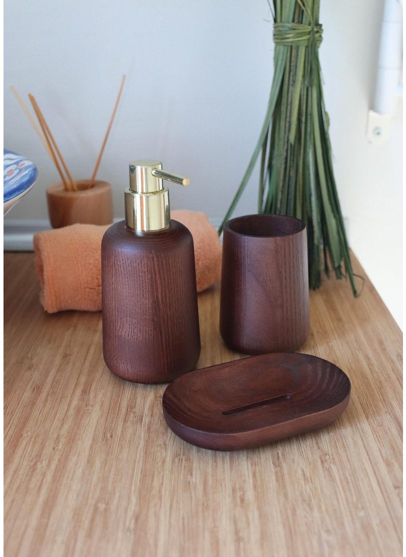THE MIA Woody Bathroom Set 3 Pieces  - Image 2