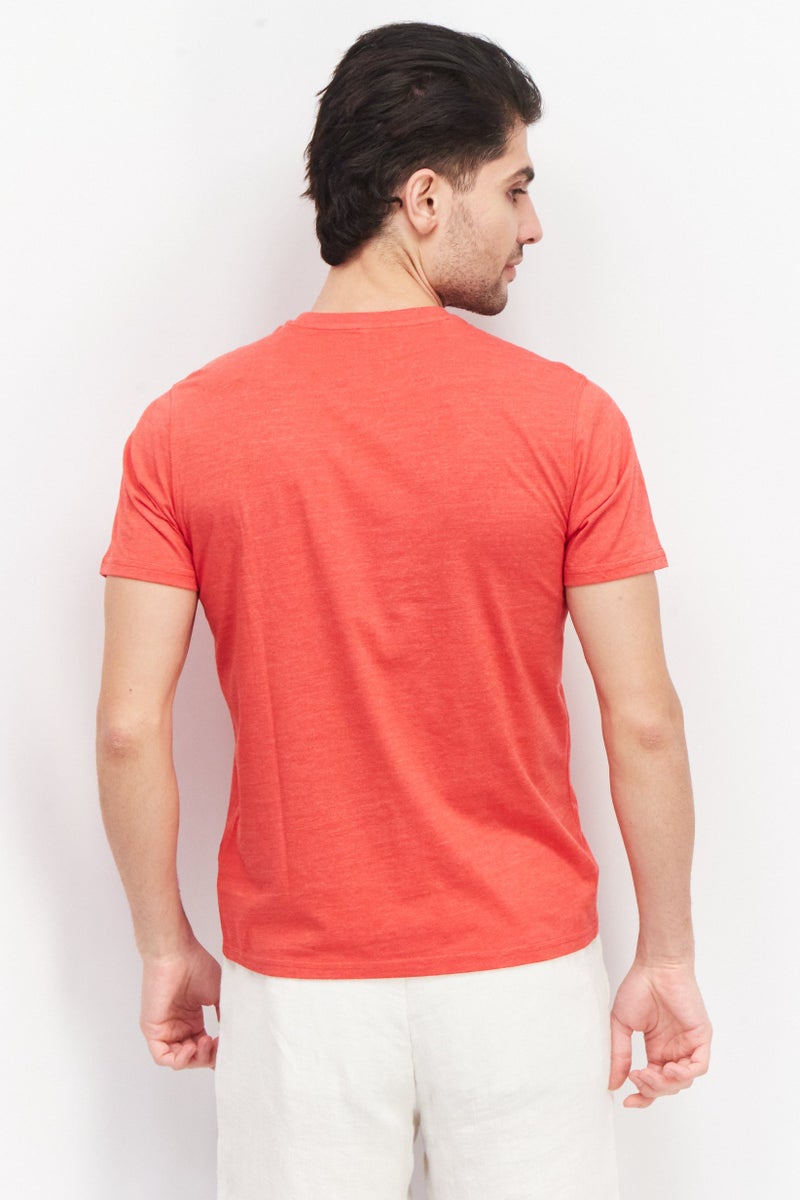 NFL تي شيرتات رياضية للرجال مزودة بشعار مطرز، خارجي، أحمر - Image 3