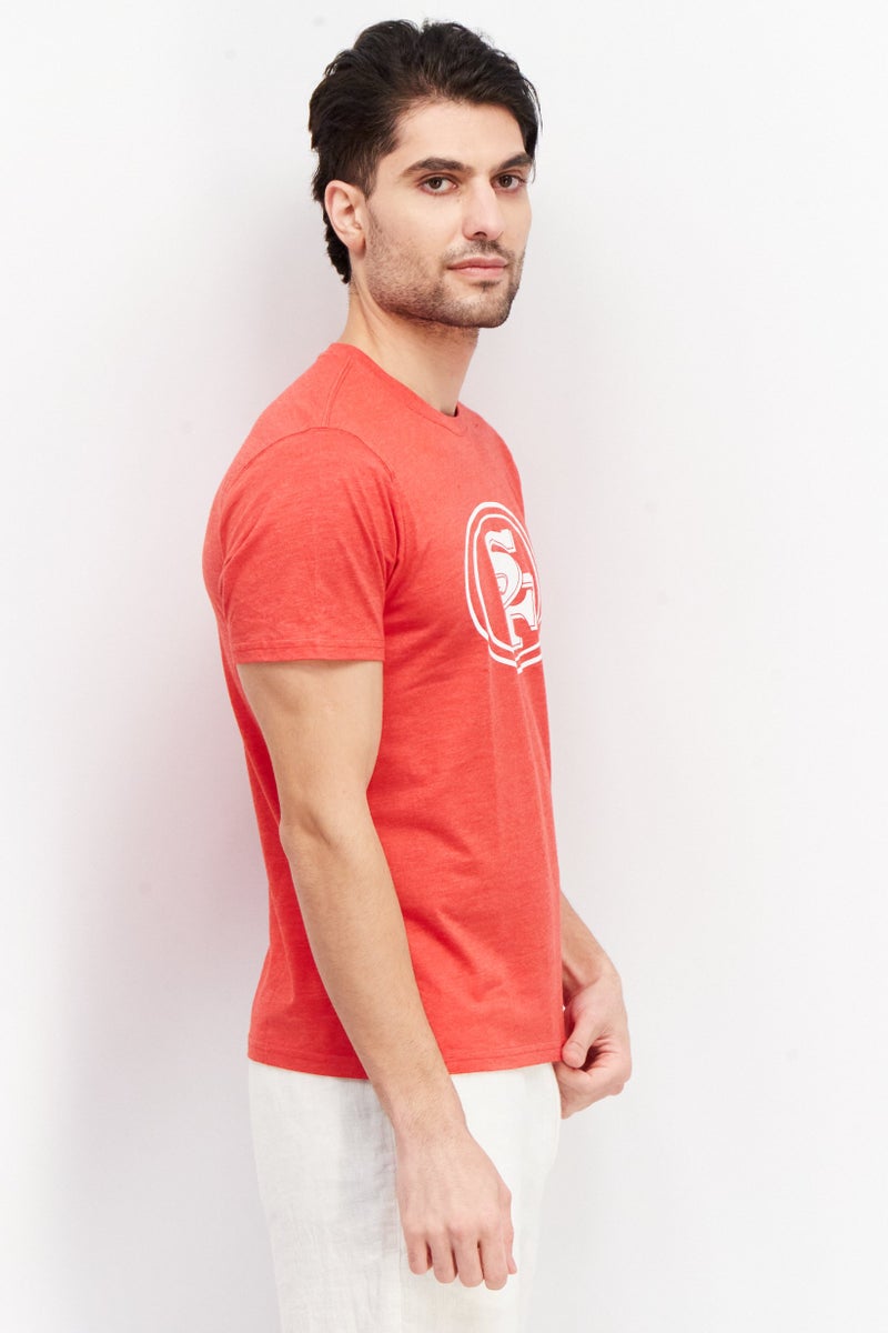 NFL Men Sportswear Fit Embroidered Logo Outdoor T-Shirts, Red - Image 2