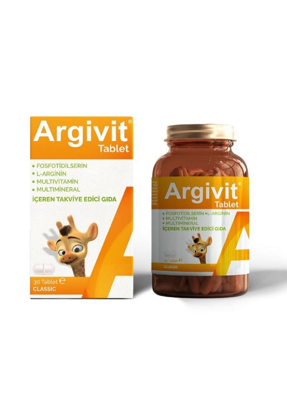 Argivit Argivit Classic multivitamin tablets to support growth and