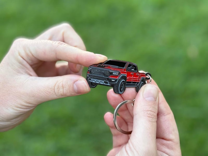FOUR WHEEL BEAST Dodge RAM Keychain - Image 4