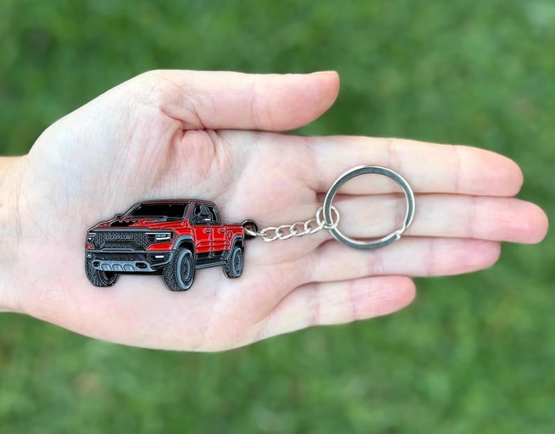FOUR WHEEL BEAST Dodge RAM Keychain - Image 2